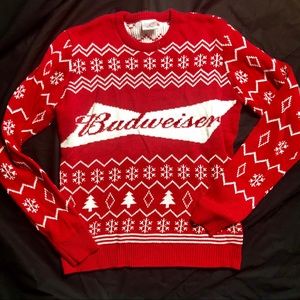 Budweiser ugly Christmas Sweater
